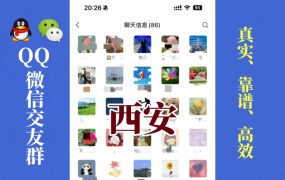 西安-单身男女交友群①