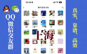 上海-单身男女交友群①