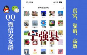 宁强县-单身男女交友群①