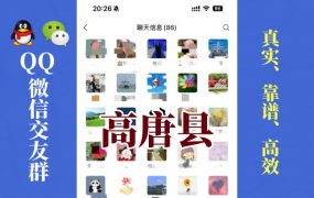 高唐县-单身男女交友群①