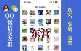 东营-单身男女交友群①