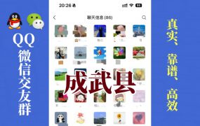 成武县-单身男女交友群①