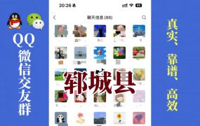 郓城县-单身男女交友群①