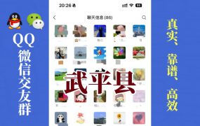 武平县-单身男女交友群①