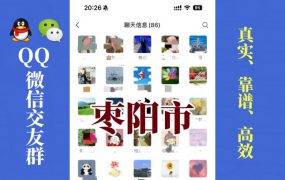 枣阳市-单身男女交友群①