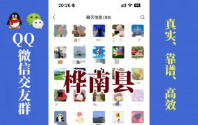 桦南县-单身男女交友群①