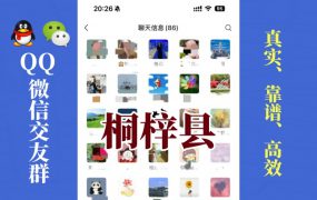 桐梓县-单身男女交友群①