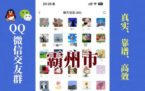 霸州市-单身男女交友群①