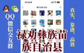 禄劝彝族苗族自治县-单身男女交友群①