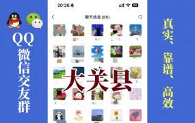 大关县-单身男女交友群①