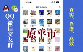 原平市-单身男女交友群①