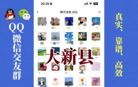 大新县-单身男女交友群①