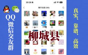 柳城县-单身男女交友群①