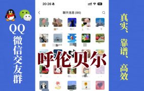 呼伦贝尔-单身男女交友群①