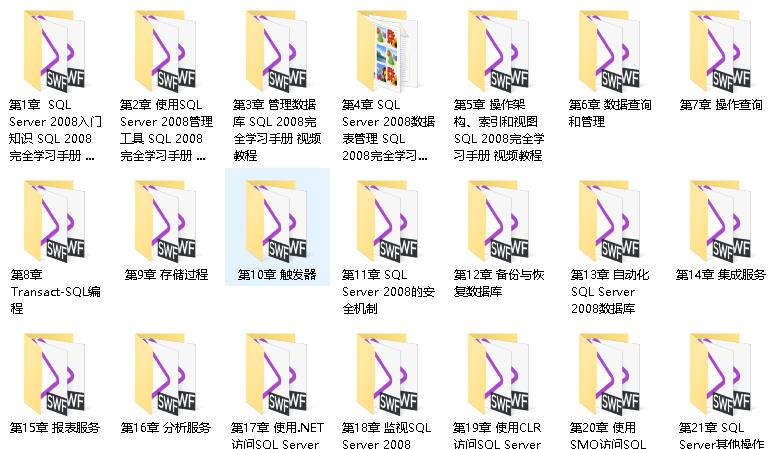 SQL2008入门到精通视频教程