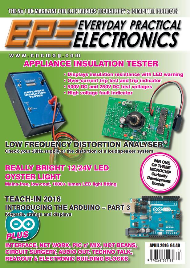 Everyday Practical Electronics – 应用电子学杂志 – 2016年合集打包