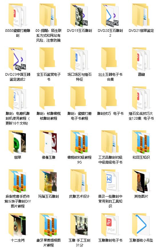 教程系列：玉石雕刻相关文件