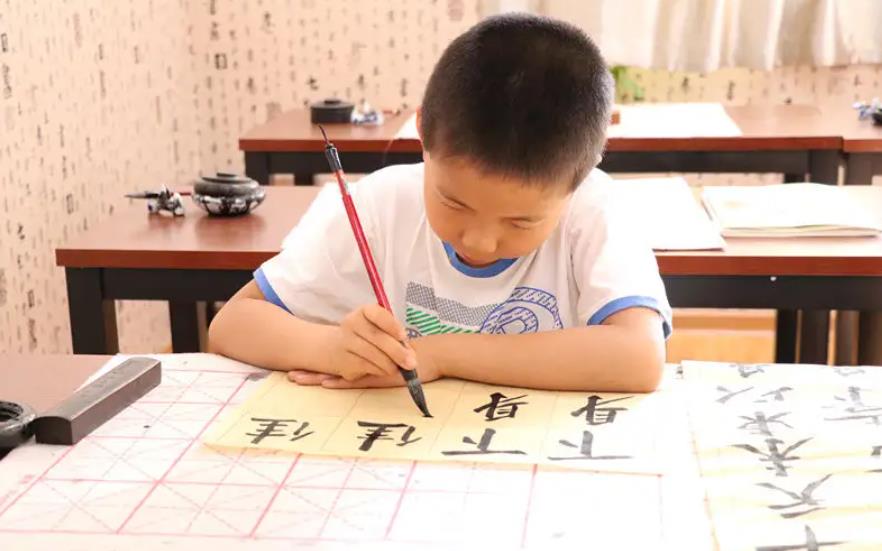 教程系列：少儿毛笔教程